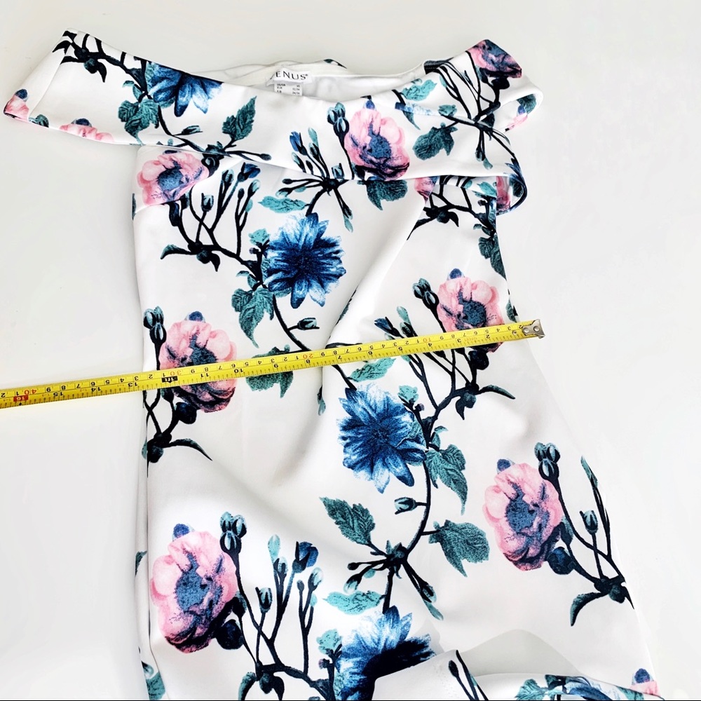 Venus Off Shoulder High Low Dress - Picture 2 of 5